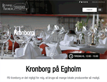 Tablet Screenshot of kronborg-egholm.dk